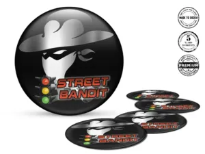 Rim decals for cars Superior Finish Racing Dome Stickers